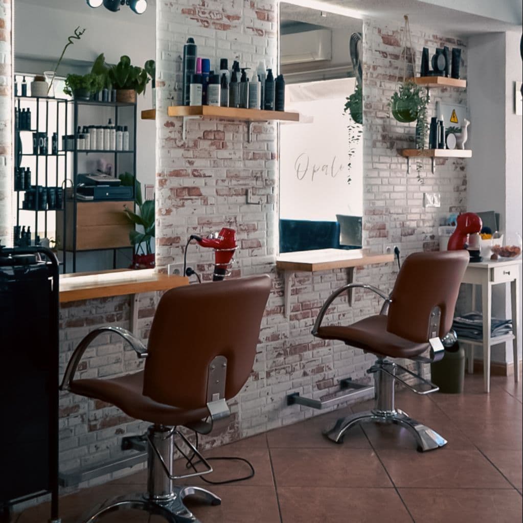 Zona de estilismo en Ópalo